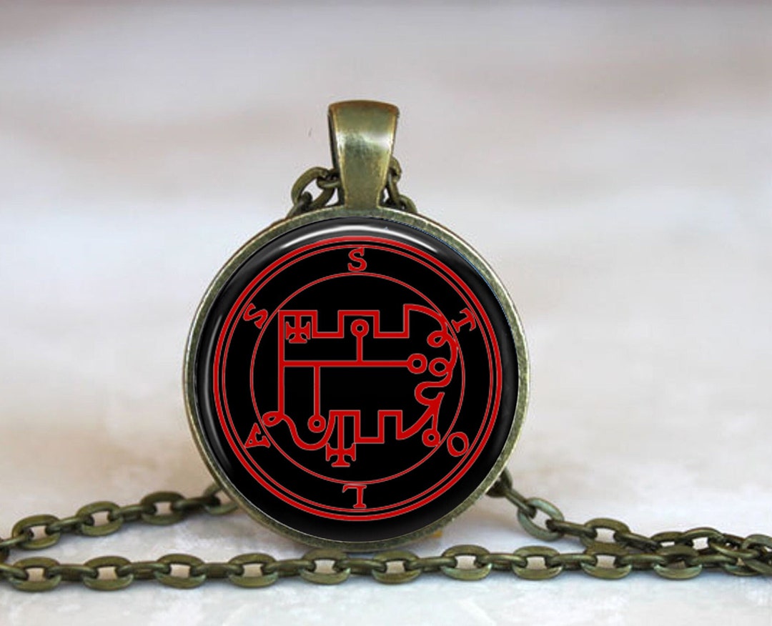 Stolas Insignia Stolas Sigil Pendant, Stolas Sigil Necklace, Stolas Sigil Jewelry - Etsy
