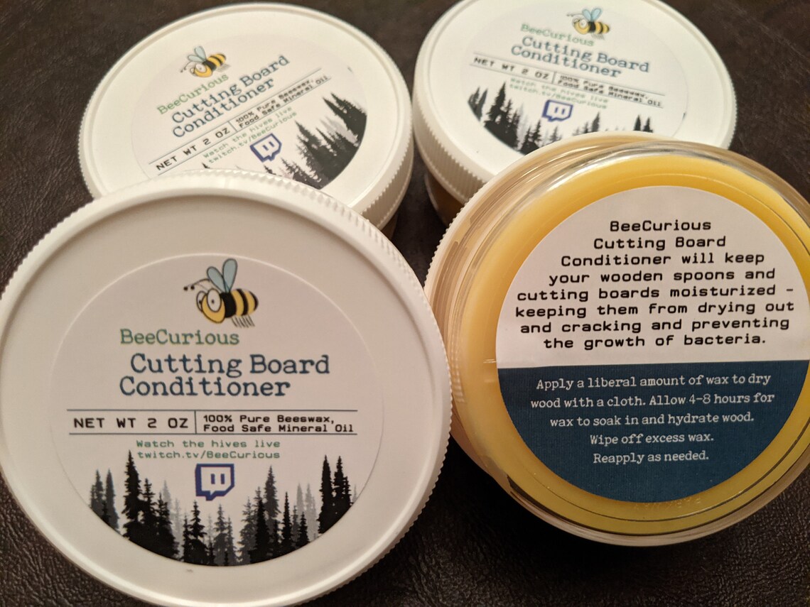 Cutting Board Conditioner 2 ounce container Etsy