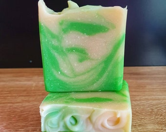 Coconut and Lime Handmade Soap