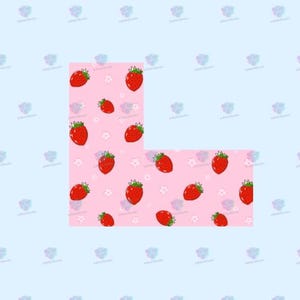 Tandem Mobi Insulin Pump Sticker - Diabetes Sticker - Strawberries with Flowers - Tandem t:slim Sticker - Diabetes Gift