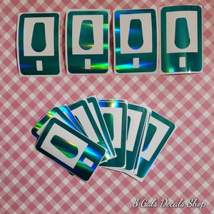 Chrome Green Decal Set - T-slim X2 & Dexcom G6 Transmitter