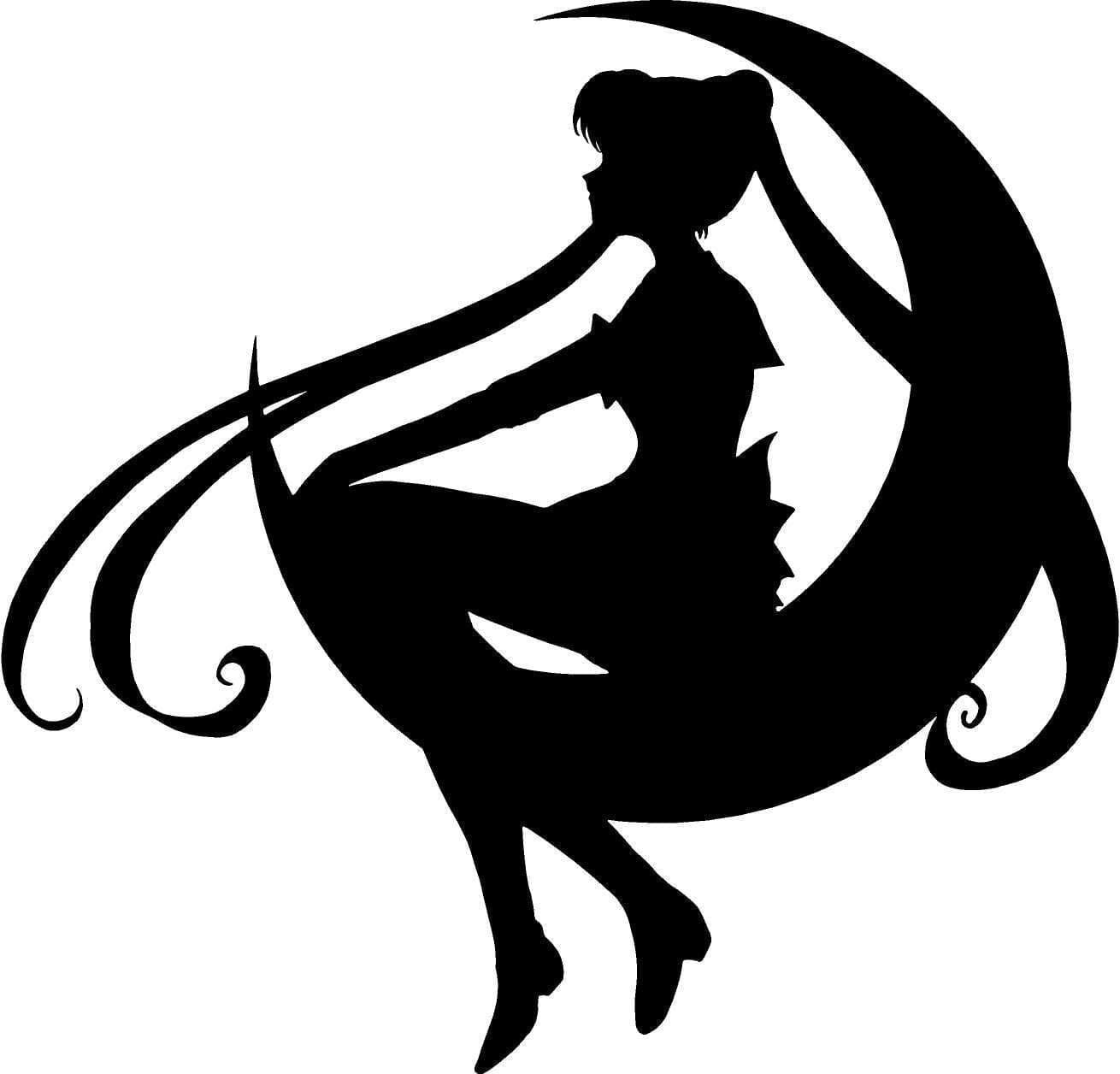 Sailor Moon Decal Etsy