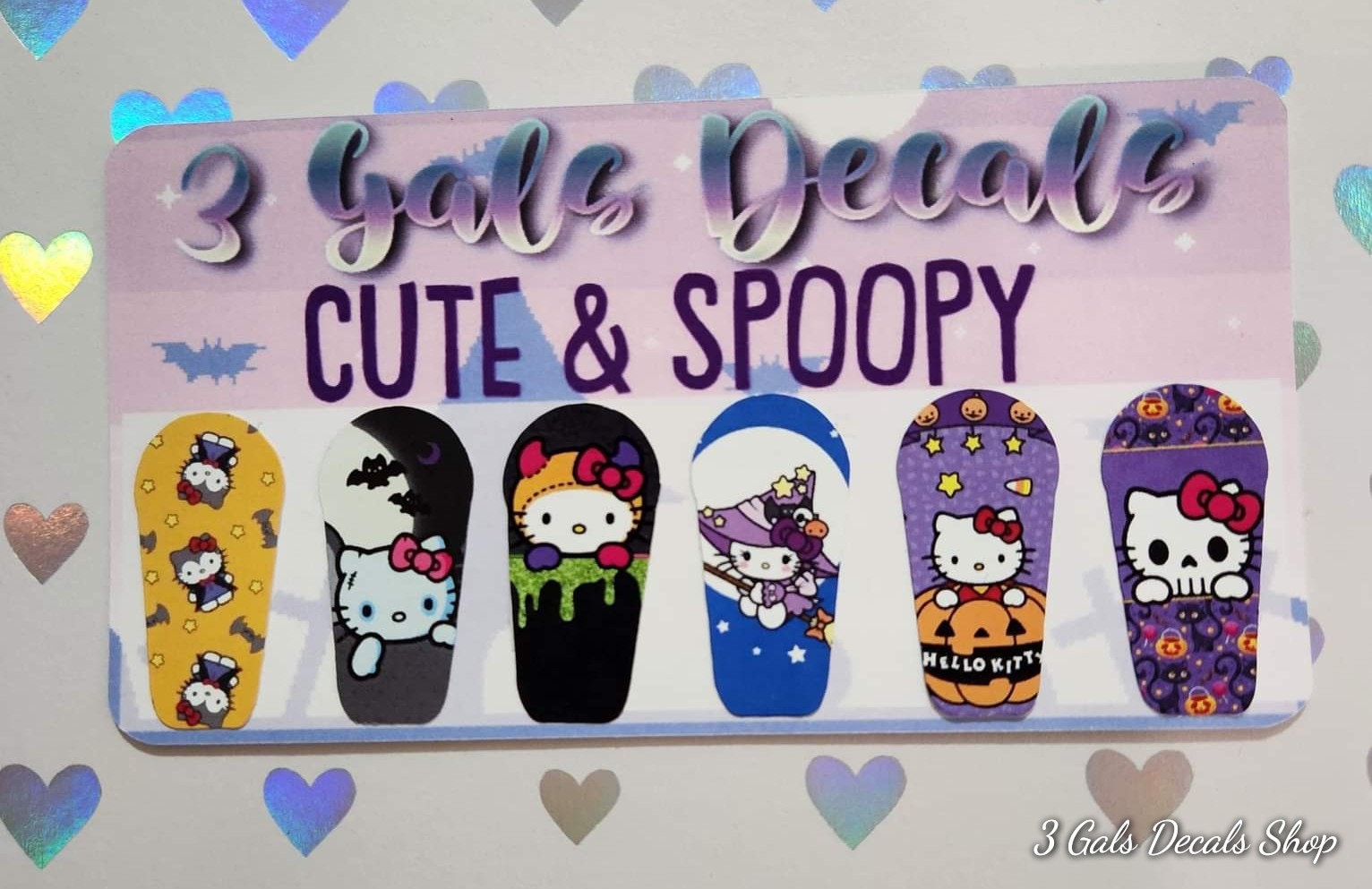 G6 Decal Stickers G6 Cute & Spoopy Decal Set Etsy Australia