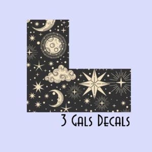 Tandem Mobi Insulin Pump Sticker - Diabetes Sticker - Celestial Whimsy - Tandem t:slim Sticker - Diabetes Gift