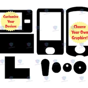 Custom Image Designs for Dexcom G6 Transmitter, Tandem T-Slim, and Freestyle Libre 1 & 2 - Decals / Stickers