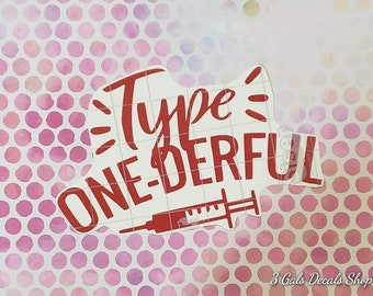 Type 1 Diabetes Decal