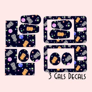 Tandem Mobi Insulin Pump Sticker - Diabetes Sticker - Catsronaut - Tandem t:slim Sticker - Diabetes Gift