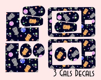 Tandem Mobi Insulin Pump Sticker - Diabetes Sticker - Catsronaut - Tandem t:slim Sticker - Diabetes Gift