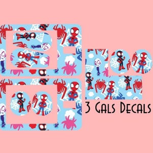 Tandem Mobi Insulin Pump Sticker - Diabetes Sticker - Webs - Tandem t:slim Sticker - Diabetes Gift