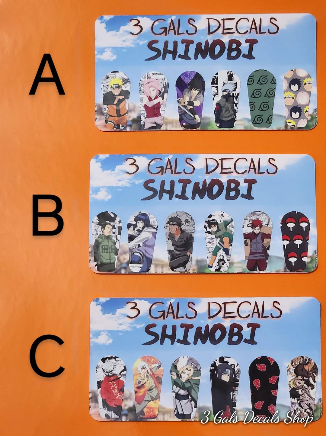 G6 Decal Stickers G6 Shinobi Decal Set G6