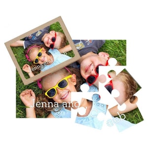 Personalized Puzzle for Kids and Adults, Photo Puzzle with 12, 60 or 252 Pieces, Custom Jigsaw Puzzle