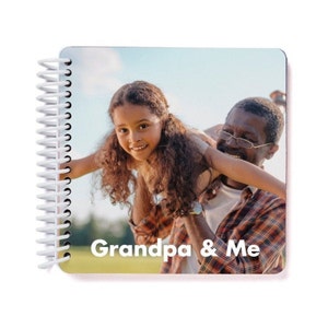 Gift for Grandpa, Personalized Father&#39;s Day Gift, Grandpa & Me Board Book, Gift for new Grandpa