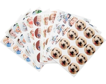 Custom Stickers, Photo Sticker Sheet, Personalized Photo Stickers, Sticker Packs