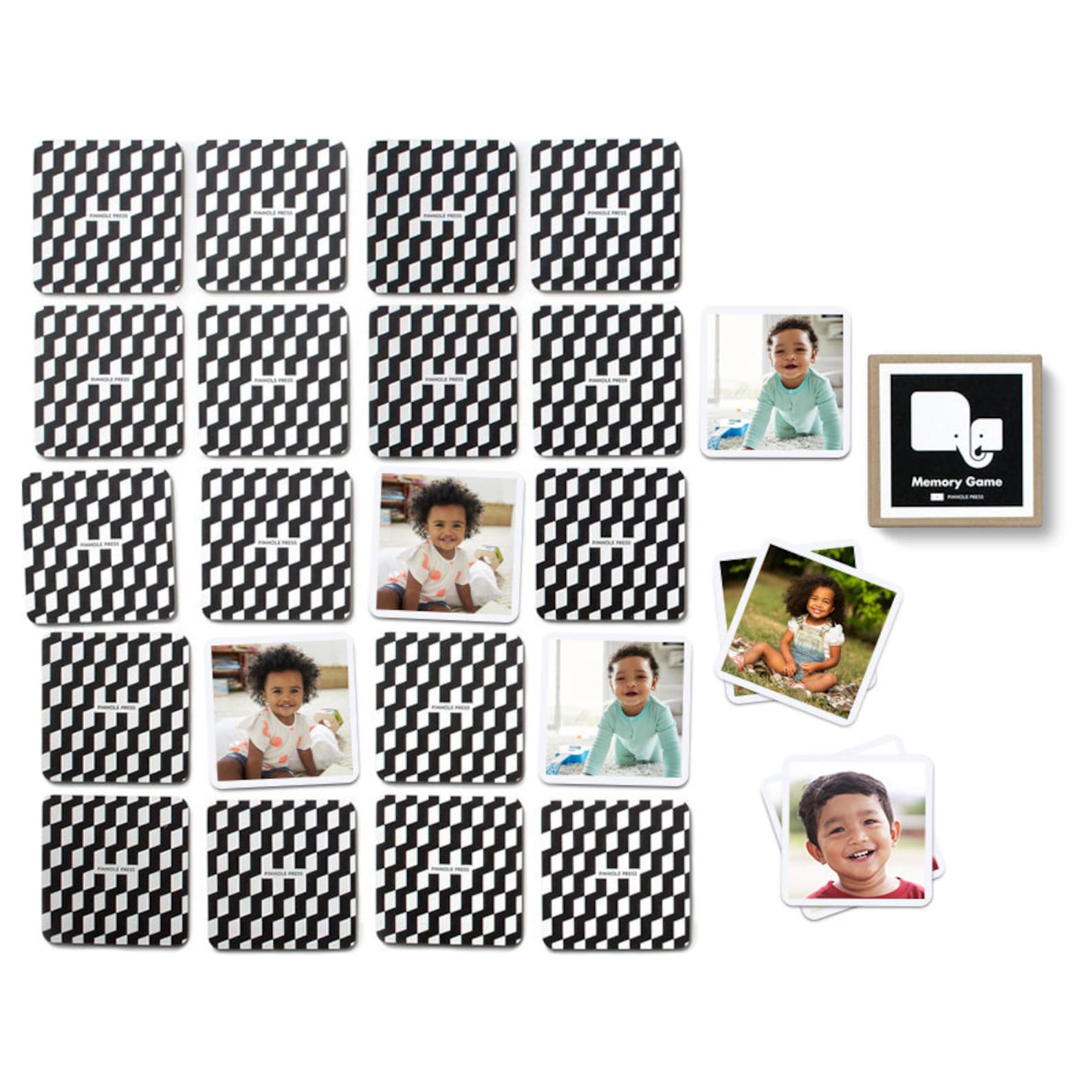 Custom Memory Game With 24 Tiles, Picture Matching Game, Learning Toys ...