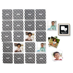 Custom Memory Game with 24 Tiles, Picture Matching Game, Learning Toys For Toddlers, Great Gift for Kids