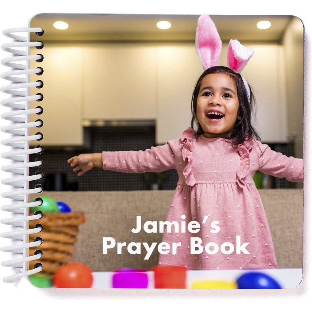 Personalized Prayer Book for Kids Perfect Easter Basket Gift Etsy