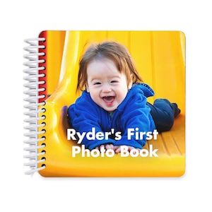 Photo Book for Toddlers, Personalized Gift for Toddler, Baby&#39;s First Photo Album, Photo Book for Kids