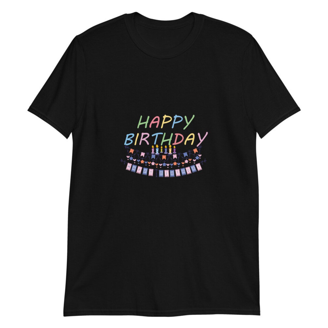 Happy Birthday Shirt/ Happy Birthday Unisex TShirt/Birthday Etsy