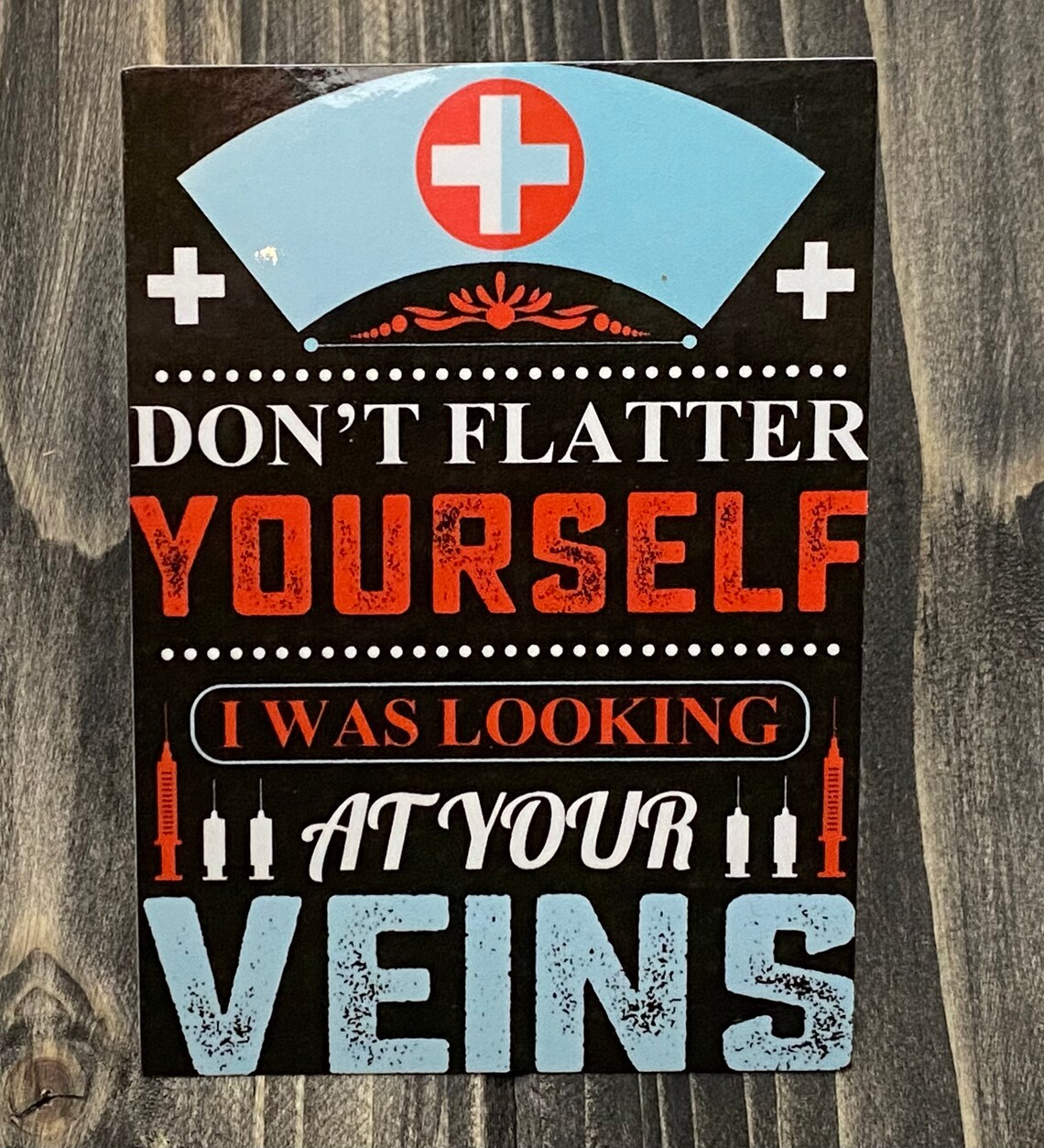 Nurse Sticker Funny Nurse Vinyl Sticker Etsy