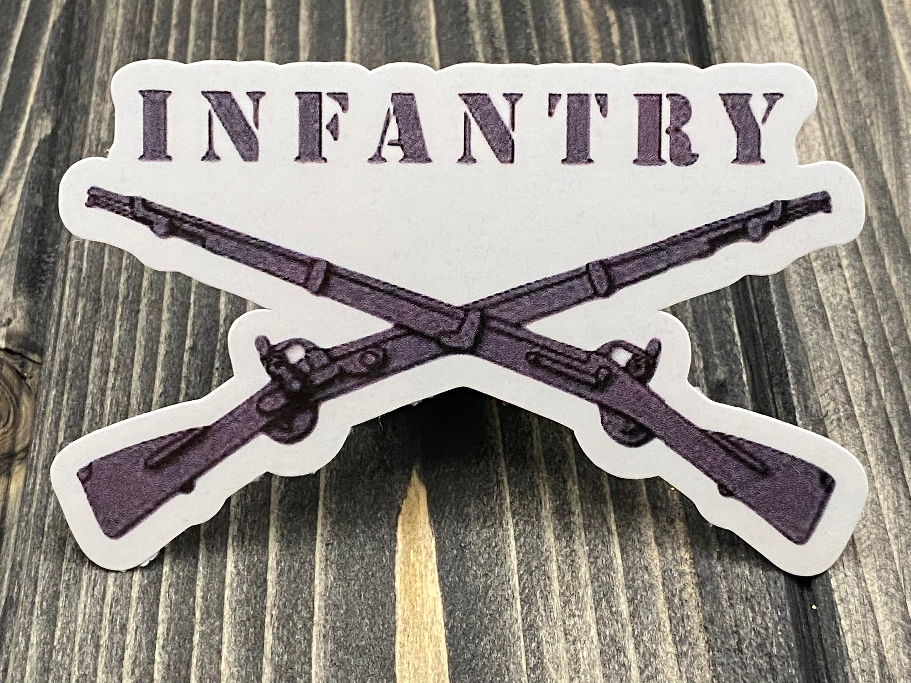 Us Army Infantry Cross Rifle Decals