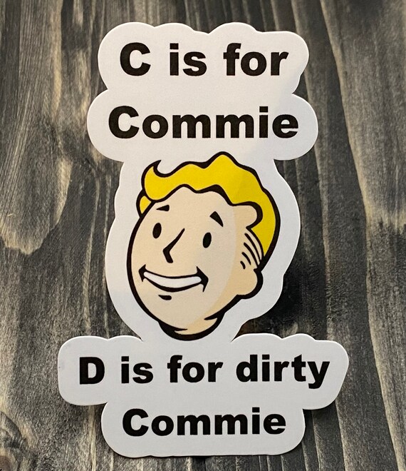 Fallout Sticker Video Game Sticker Funny Vinyl Sticker Etsy
