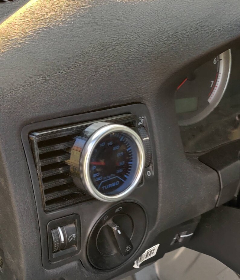 Vw Mk4 Jetta/gti/r32 Vent Gauge Pod 52MM Etsy