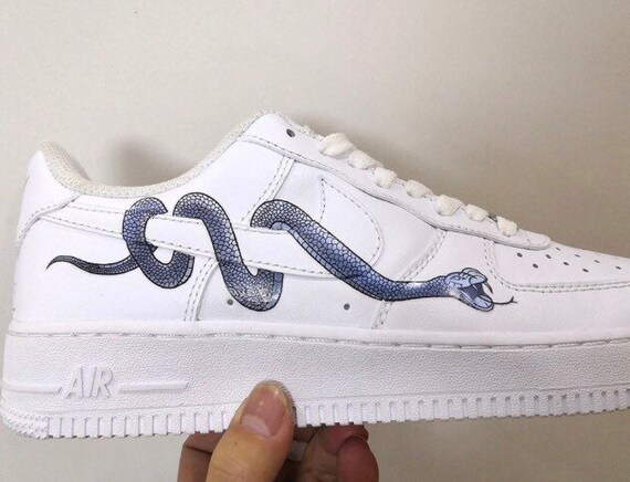 air force 1 custom snake