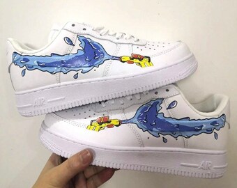 bart simpson custom air force 1