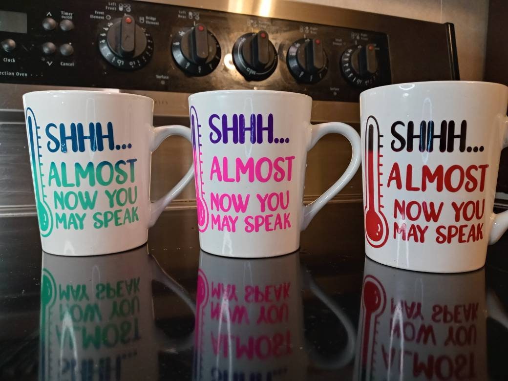 Heat Color Changing Coffee Mugs Etsy