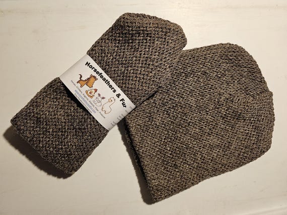 Alpaca Slouch - Brown Self Lined