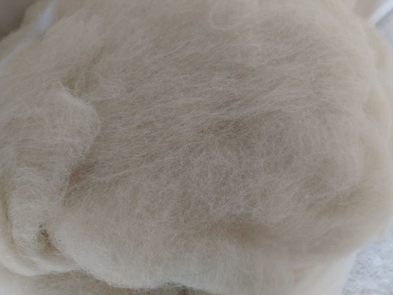 Alpaca Roving - Cream