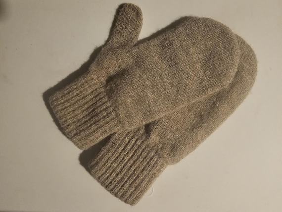 Alpaca Mitten - Ash