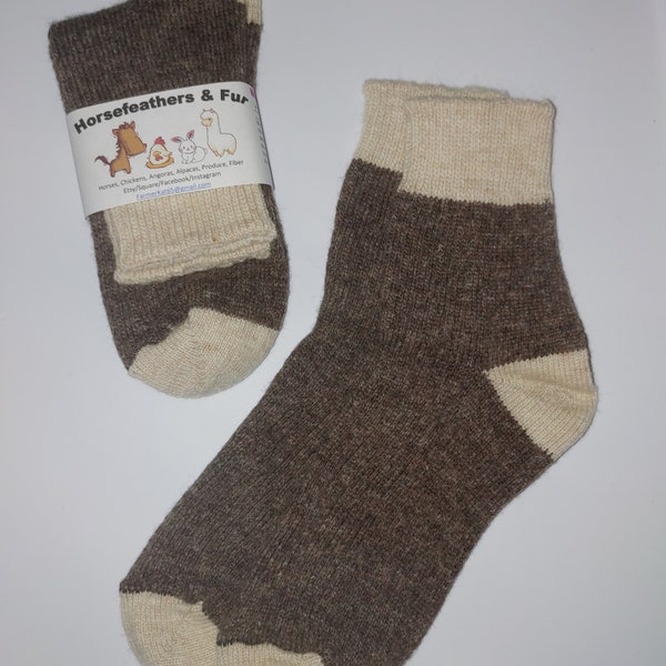 Alpaca Ankle Sock - Oatmeal