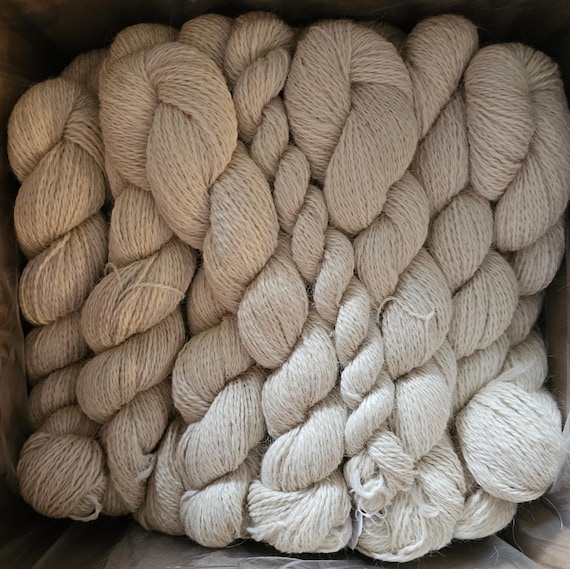 Yarn - 2ply DK Cream Alpaca