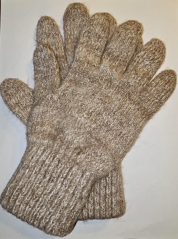 Glove - Tan Alpaca