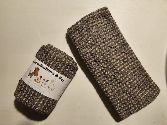 Alpaca Headband - 2 Tone Fleece Lined
