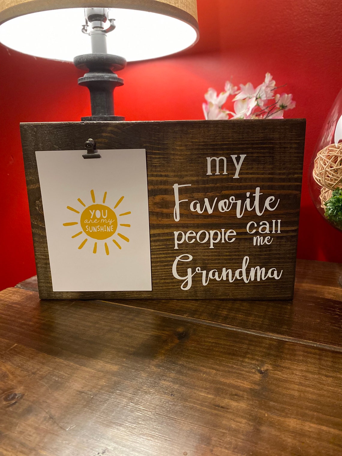 Wooden Block Picture Frame Etsy