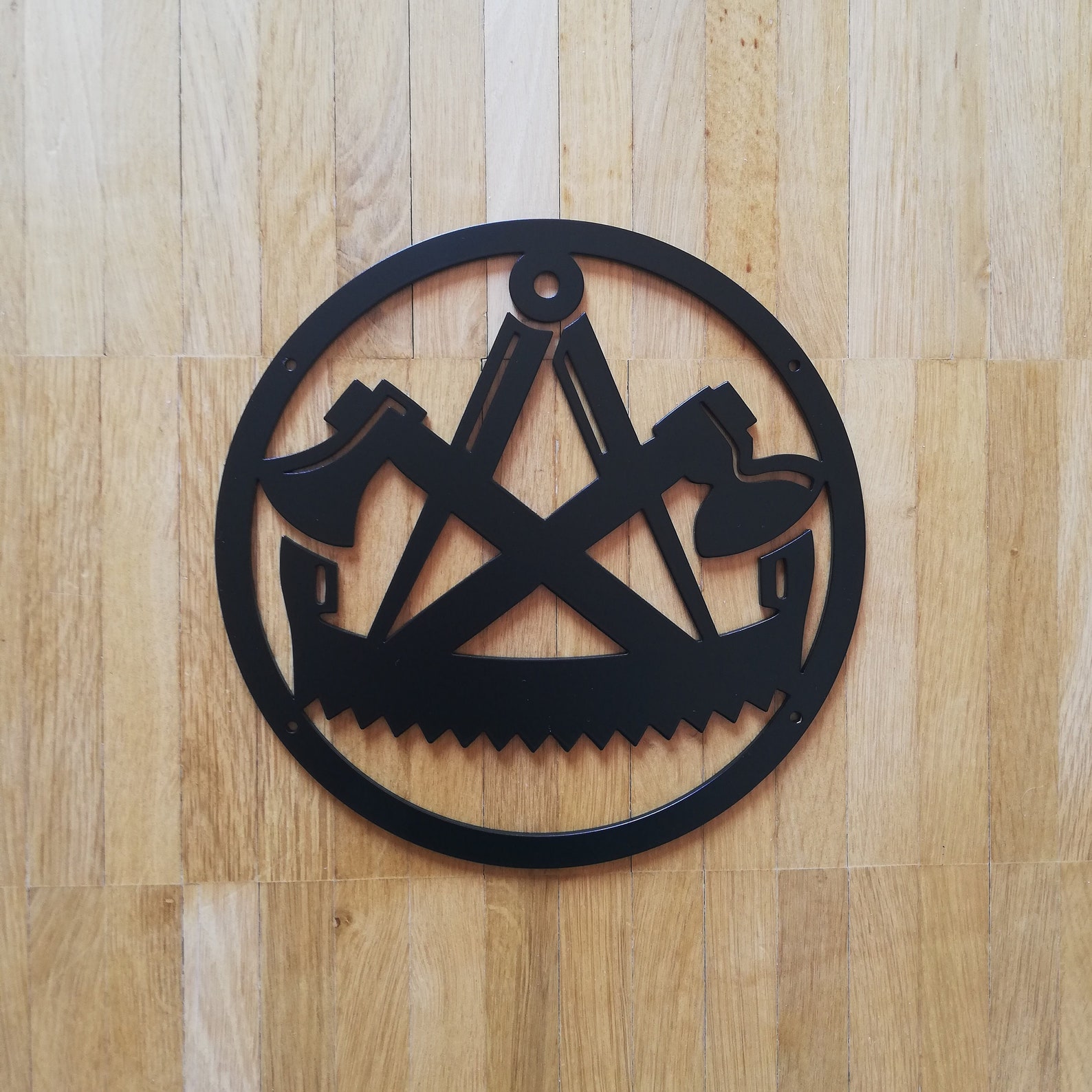 Guild sign carpenter / carpenter made of steel black coated Etsy