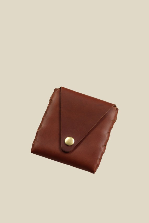 Portafoglio In Pelle Vera Uomo Donna – Conciato Al Vegetale – Multistrato Con Cerniera – Fatto A Mano – Nero Minimalista 19x10 Cm
