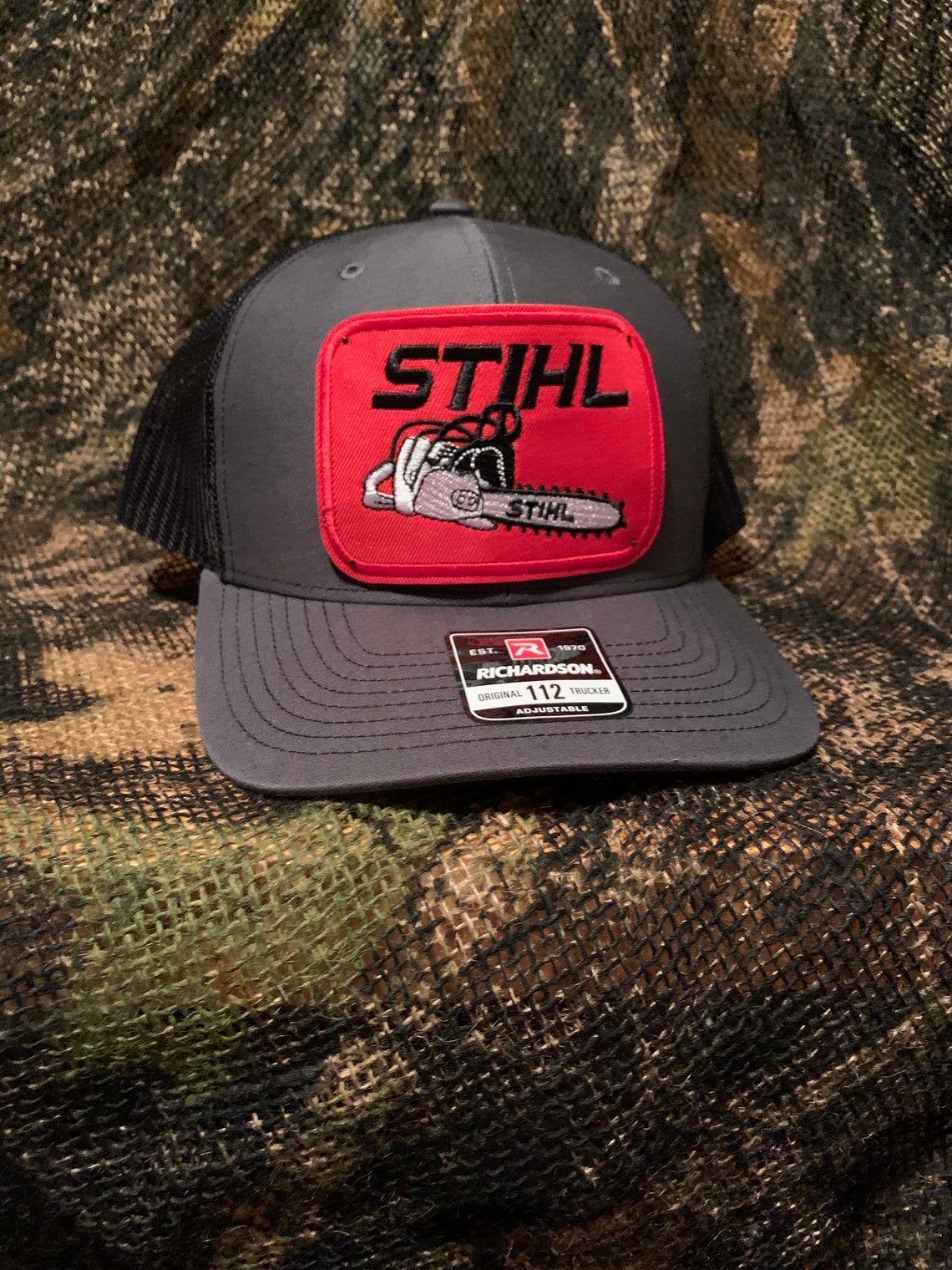 STIHL Chainsaw hat w/ your choice of Trucker hat Etsy