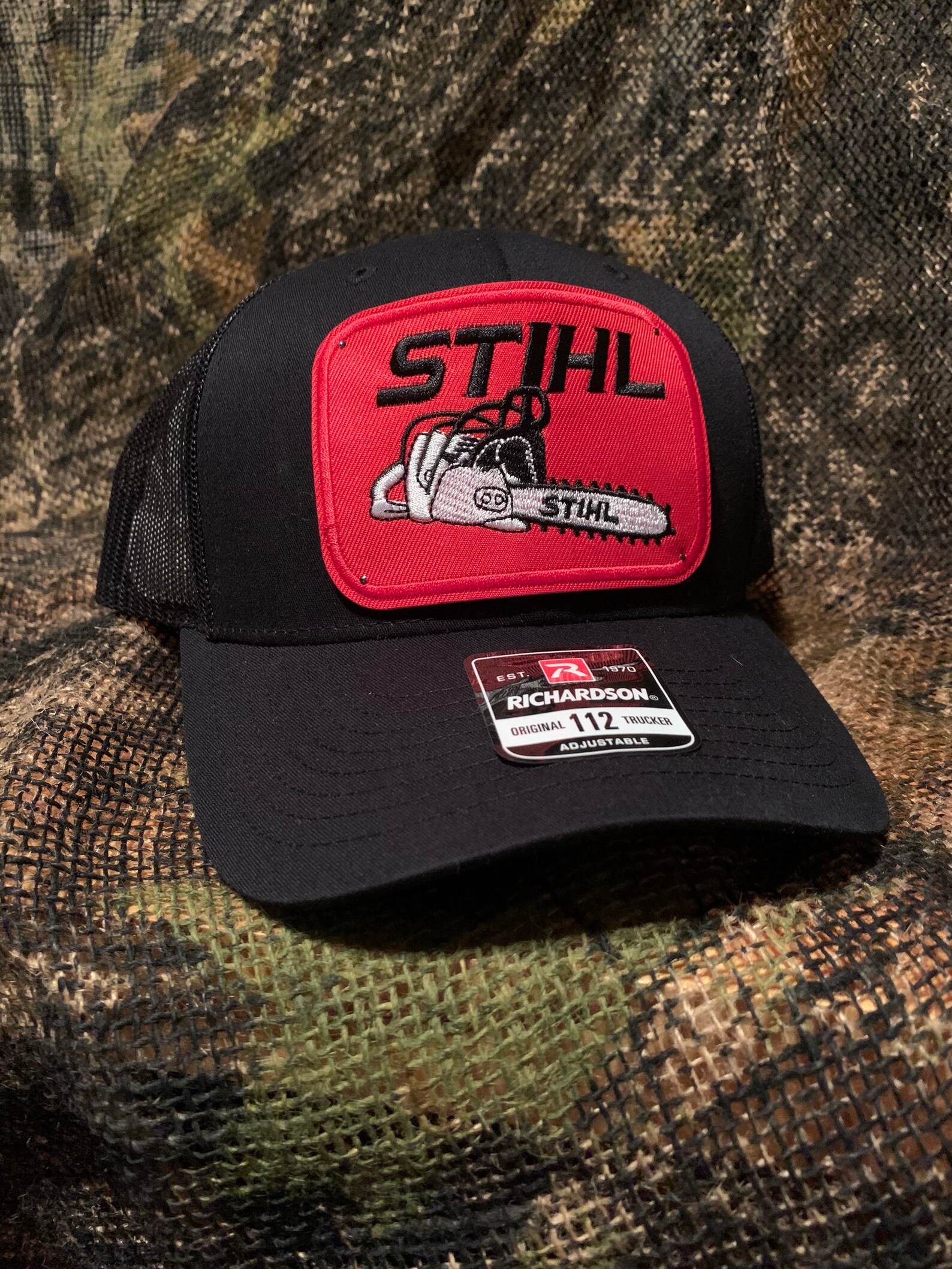 STIHL Chainsaw hat w/ your choice of Trucker hat Etsy