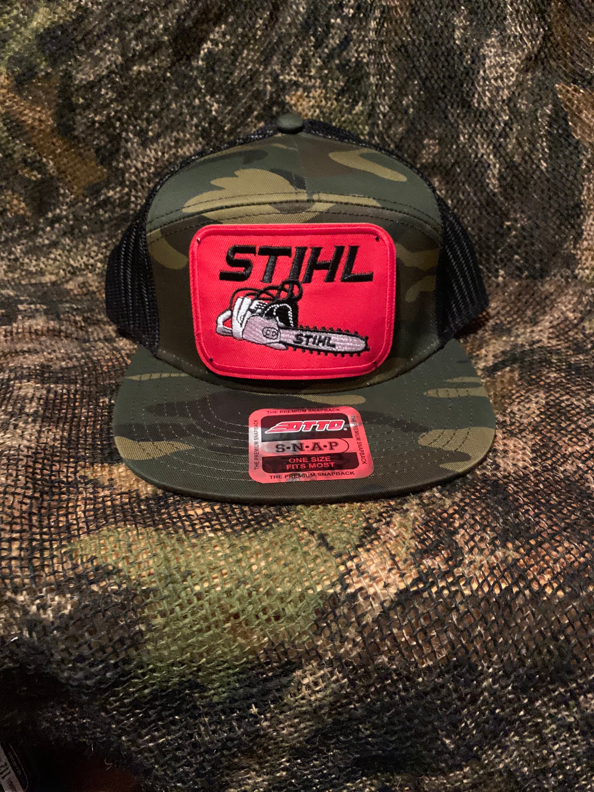 STIHL Chainsaw hat w/ your choice of Trucker hat Etsy