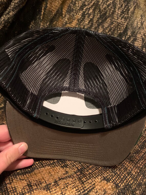 Busch Beer Patch on a Camo/black Mesh 