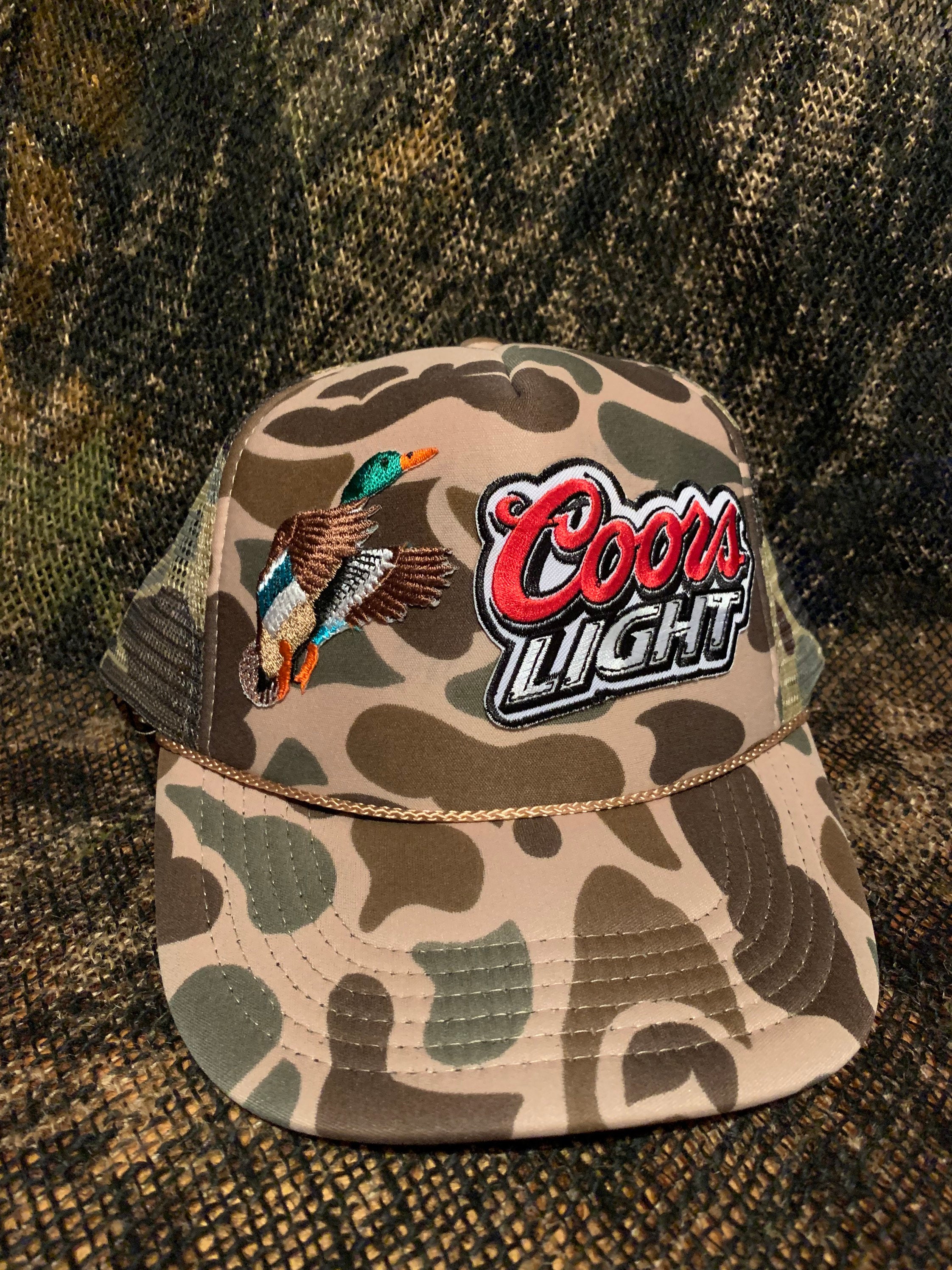 Coors Light X Duck Hunter Patch on a 
