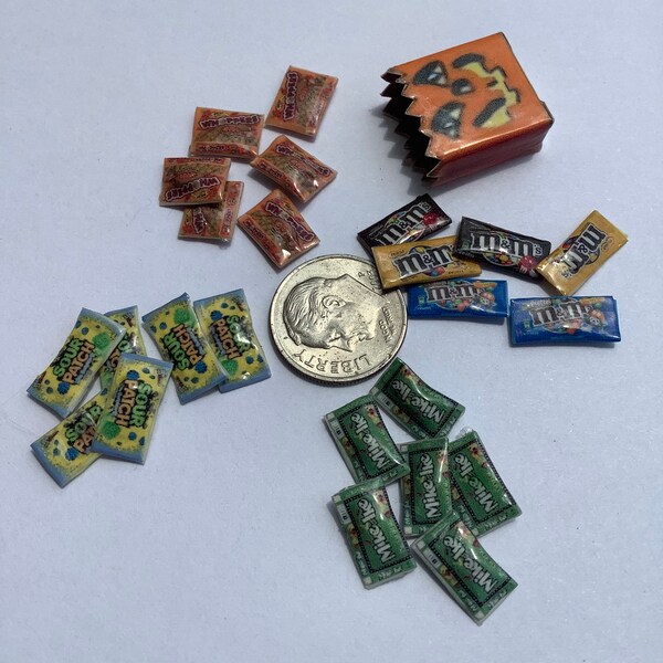 Candy nagel charmes, miniaturen, hars charmes