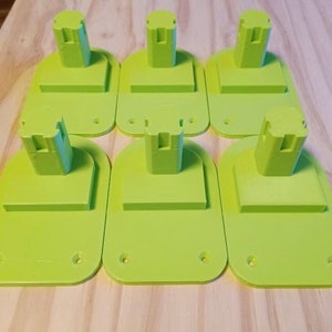 Ryobi Tool Holders 6 Pack (Wall Mount)