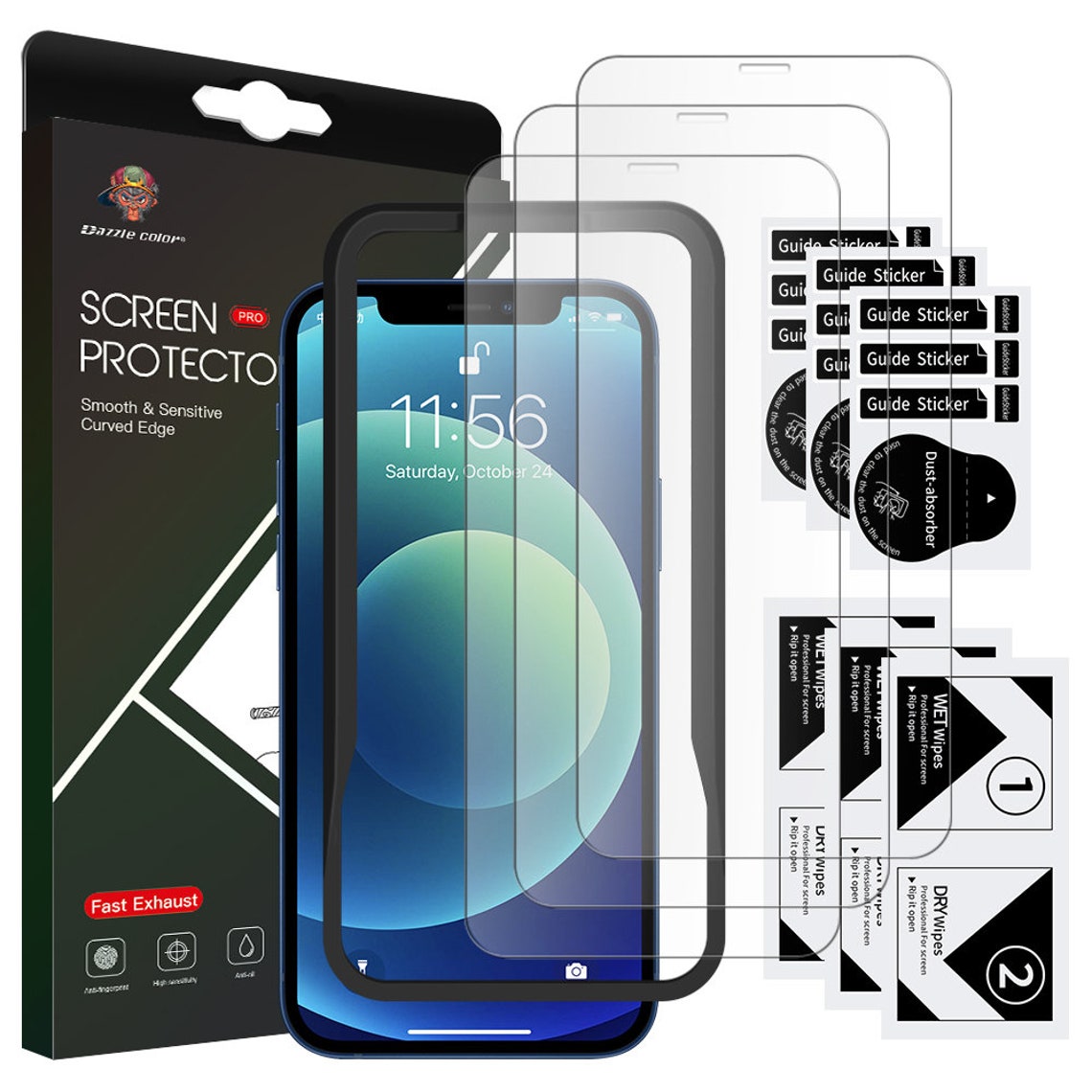 Screen Protector for Iphone 12 Pro Max 6.7'' Iphone Etsy UK