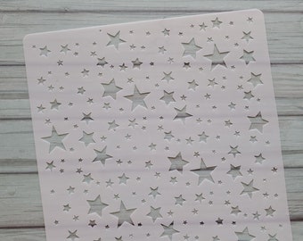 Star Stencil, Stencil, Stencil for Bible Journaling, Stencil for Journaling