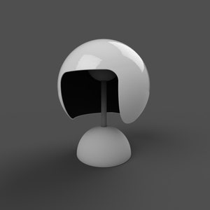 SPACEBALLS inspired Bubble Helmet v1 +Bonus Helmet Stand - 3D Download Model - .Stl Files