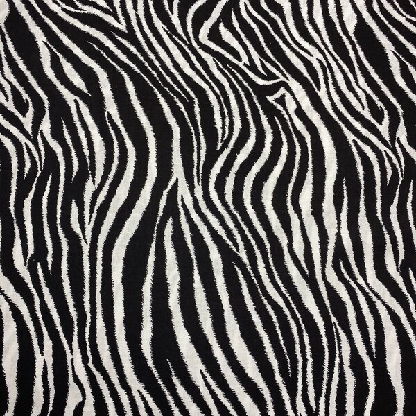Zebra Fabric Etsy